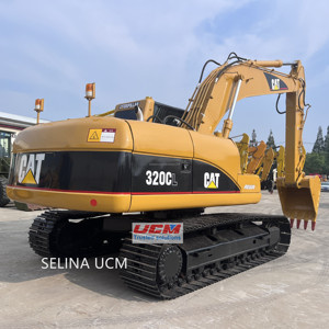 Caterpillar para Excavadora hidráulica de orugas 320d, motor usado de 20 toneladas de 141KW, capacidad de cubo de 1,5 m³, entrega rápida - Product Image 1