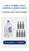 Fournisseur d'usine en gros FASTKING Vodka de qualité A 40% - Boisson distillée de haute qualité 5L avec service d'échantillons, alcool de maïs