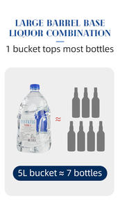 Fournisseur d'usine en gros FASTKING <span class=keywords><strong>Vodka</strong></span> de qualité A 40% - Boisson distillée de haute qualité <span class=keywords><strong>5L</strong></span> avec service d'échantillons, alcool de maïs - Product Image 5