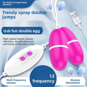USB tốc độ kép 10 tốc độ g-spot Vibrator dành cho người lớn quan hệ tình dục đồ chơi Silicone masturbator cho phụ nữ - Product Image 3