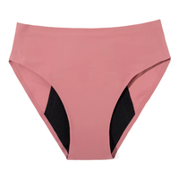 Braguitas Menstruales de Nailon Personalizadas, Culotte Menstruelle, Pantalones a Prueba de Fugas, Cómodas y Coloridas, Ropa Interior para el Periodo