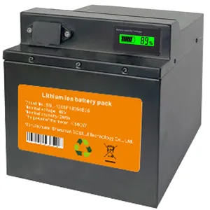 SOSLLI OEM 48V 60V 72V 13Ah 20Ah 26Ah 32Ah 40Ah 50Ah 55Ah 60Ah Lithium-Ionen-Akku für elektrische Fahrrad-Lithium batterien