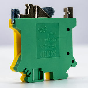 El bloque de terminales de la serie SCEDTR puede combinarse para ser cualquier posición 26-8 AWG M4 Din Rail Terminal Block - Product Image 4
