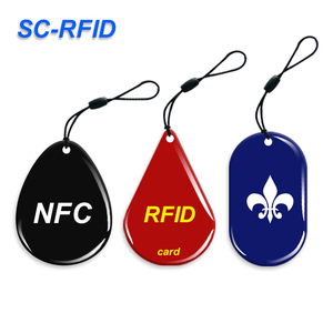 Carte RFID en époxy avec <span class=keywords><strong>image</strong></span> personnalisée disponible, <span class=keywords><strong>puce</strong></span> TK4100 125KHz F08 13.56MHz pour la gestion <span class=keywords><strong>de</strong></span> l'accès des employés des petites entreprises - Product Image 1