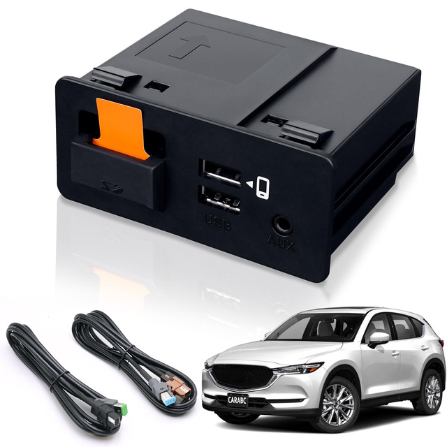 CARABC Wireless Apple Carplay Android Auto Adapter with USB Type-c TK78669U0C for Mazda 2 3 6 8 Cx3 Cx5 Mx5 Cx8 Cx9 FIAT 124