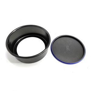 Boîtes <span class=keywords><strong>à</strong></span> gâteau de 6/7/8 pouces <span class=keywords><strong>plat</strong></span> rond profond cuisson poêle <span class=keywords><strong>à</strong></span> frire faire gâteau en mousseline de soie Charlotte avec fond détachable - Product Image 6