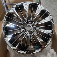 Jantes en alliage d'aluminium monobloc forgées personnalisables EZW 5x120/5x114.3 chromées pour BMW, Mercedes, Porsche, Toyota, Volkswagen, Audi