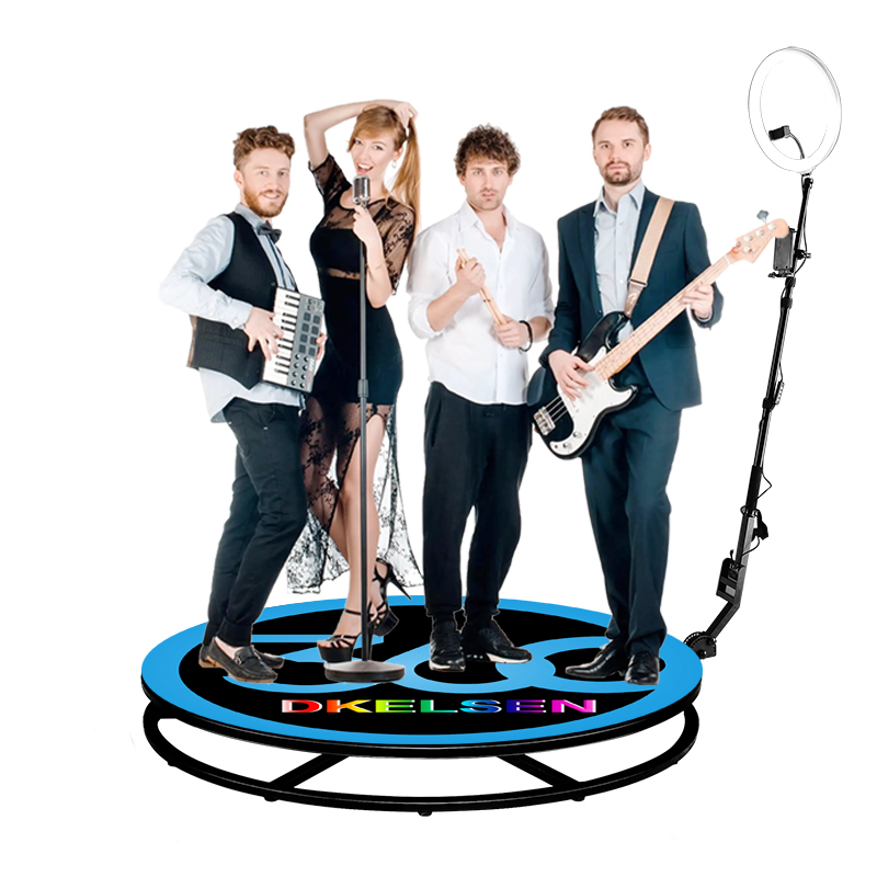 Заводская поставка в течение 48 часов Бесплатная доставка 39,4 дюймовая 360 фотобудка автоматический фон 360 фотокамера фотобудка