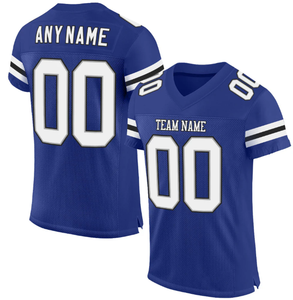 Op maat gemaakte American Football shirts, gestikt en geborduurd, jeugduniformen, sportkleding met logo's - Product Image 3