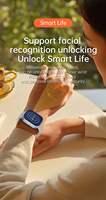 Jam Tangan Pintar MS10 AMOLED 4G Android GPS Navigasi dengan Dukungan Kartu SIM, WIFI, Panggilan Independen, 2+32G, Pelacak Aktivitas