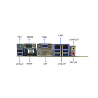 JWIPC 32GB DDR3 Intel LGA1150 E3/i7/i5/i3/G 4. Generation Industrielles Eingebettetes Micro ATX Server-Motherboard mit Integrierter Grafik Dual