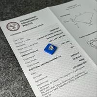 Messi Gems Wholesale Diamant de laboratoire CVD certifié IGI 1,6 carats D VS1 taille triangle épaisse