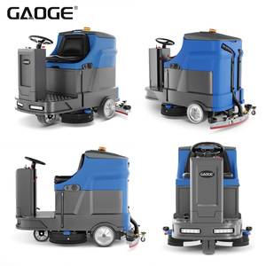 Autolaveuse commerciale GAOGE F860 à batterie, autoportée, avec balai de 1080 mm pour centre logistique - Product Image 4