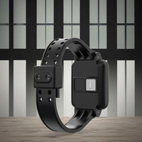Bracelet électronique étanche IP67 W7 pour prisonniers nordiques, bracelet de surveillance à domicile, bracelet de cheville Bluetooth, balise de localisation personnelle étanche