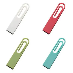 คลิปหนีบหนังสือพิมพ์ขนาดเล็ก USB แฟลชไดรฟ์สไตล์1GB 2GB 4GB 8GB ความจุ16GB ความจุ64GB - Product Image 5