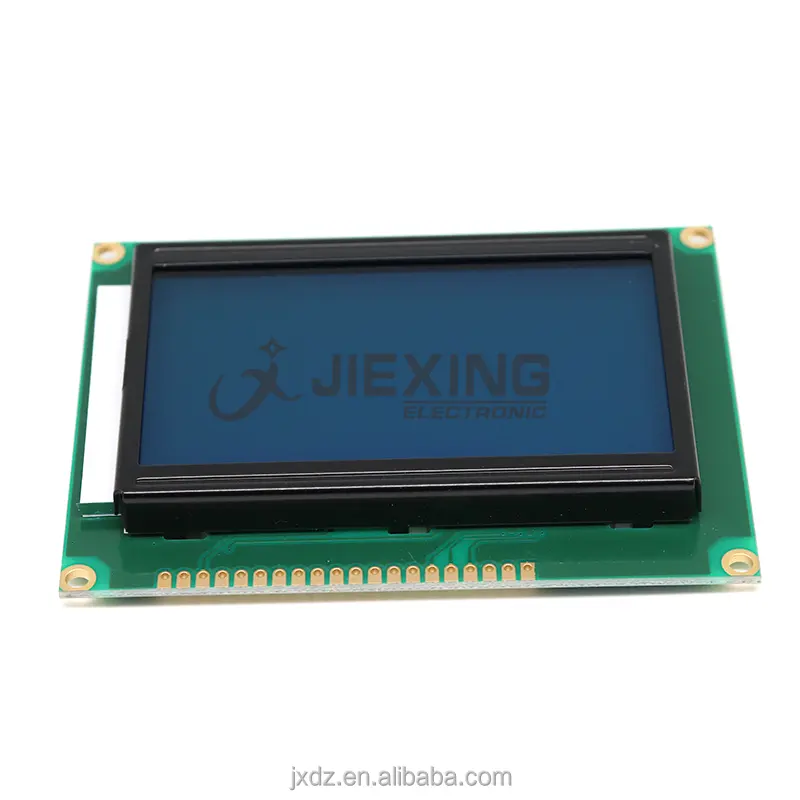 QC12864 LCD 128*64 כחול תאורה אחורית 5 v 128X64 12864 לarduino