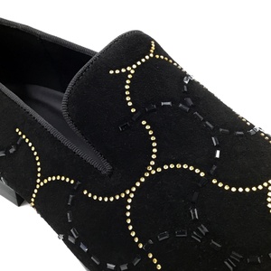 Nouvelle Collection Hiver : Mocassins Homme en Cuir Véritable et Daim, Faits Main, Design Diamant DIY, Logo Personnalisé, Marque Originale - Product Image 6