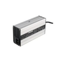 Chargeur de batterie au lithium DC 54,6 V 5 A pour pack de batteries Li-ion 13S 48 V avec protection OTP/OVP, chargeur pour moto/scooter électrique