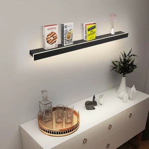 <b>LED</b> Wall Lamps <b>for</b> Bedroom & Bathroom Simple Long Strip Lamps with Storage <b>for</b> Living <b>Room</b> Background Wall & Mirrors - Product Image 5