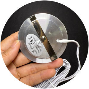 68MM 3W Küchen-LED-Unterbauleuchten Mini 3000K 4000K 6000K Schrankbeleuchtung 80 LED LED-Schrankleuchte für Kleiderschrank Garderobe - Product Image 2