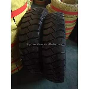 Neumático Sólido Topower 7.50-16 con Diseño Diagonal para Montacargas, Tractores y Uso Industrial, Neumáticos de Goma Duraderos - Product Image 3