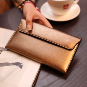 High Quality Genuine Leather Vintage <b>RFID</b> Open Closure Short Card Holder Men's <b>Wallet</b> with Polyester Lining - Product Image 4