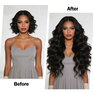 Paquete de Cabello Humano Ondulado 12A, Cabello Remy Vietnamita 100% Natural, Extensiones de Cabello Humano Virgen Estirado de 18, 20, 22, 24 y 26 Pulgadas - Product Image 6