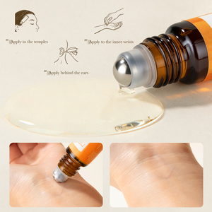 Huile Essentielle d'Eucalyptus ODM en Roll-On <span class=keywords><strong>pour</strong></span> Apaiser, Détendre, Aromathérapie au Lit, Yoga, Roller à Pierres Précieuses, Huile Essentielle de Menthe Poivrée - Product Image 4