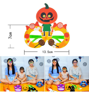 IY kit di occhiali artigianali di Halloween per bambini di età 3 + trucco - Product Image 3