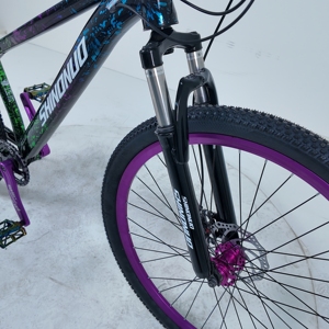2026 Bestseller Mountainbike 26 Zoll Stahlfedergabel Doppelscheibenbremse 21-Gang Aluminiumlegierung Starrer Rahmen 26*2,5 Reifen - Product Image 6
