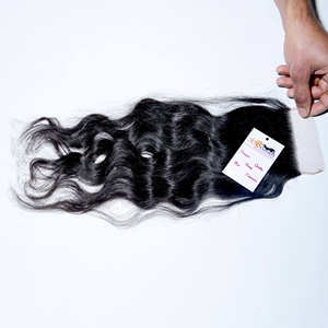 ผลิตภัณฑ์ใหม่ธรรมชาติบริสุทธิ์ร่างกายหยัก/ตรง/หยิก/ลึกคลื่นต่อผมมัดด้วยการปิดลูกไม้,Hd ปิดลูกไม้บาง - Product Image 6