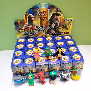 24 món móc khóa hoạt hình Tralalero Tralala hộp quà bí ẩn nhân vật anime mini mặt dây chuyền quà tặng bí ẩn phụ kiện móc khóa bán sỉ - Product Image 3