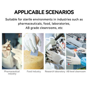 OEM 11 Zoll hand spezifische sterile Einweg-<span class=keywords><strong>Latex</strong></span> handschuhe für Rein räume in Biotechnologie-Pharmazeutika - Product Image 5