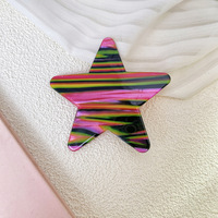 YuXi haute qualité logo personnalisable PC étoile pinces à cheveux diverses épingles à cheveux mignonnes pour des Occasions décontractées diverses formes Carton personnalisé