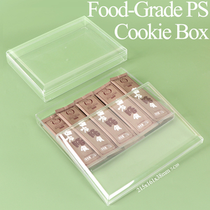 Boîte à <span class=keywords><strong>chocolat</strong></span> en plastique personnalisée YUZMEI, boîte à dessert, boîte à bonbons, boîte à truffes, boîte cadeau pour la Saint-Valentin, boîte cadeau pour la fête des mères - Product Image 1