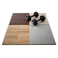 Premium PVC Gummi Gym Bodenmatten Rutschfeste Stoßdämpfende Easy-Clean Fitness Bodenbelag für Gewerbe