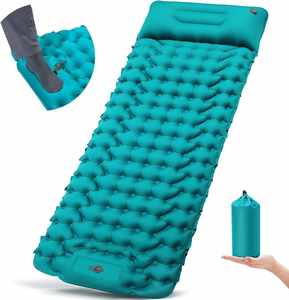 Colchoneta Inflable Ultraligera de TPU con Bomba de Pie Personalizada, Colchoneta de Camping para Senderismo, Actividades al Aire Libre, Viajes, Accesorios de Camping, Colchoneta de Picnic - Product Image 1