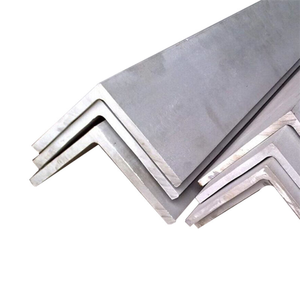 China suppliers of iron angle 45 degree <span class=keywords><strong>50x50x5</strong></span> 304 stainless steel angle bar - Product Image 1