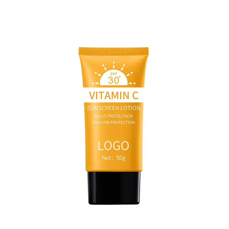 Crema solare viso SPF 30 pelle sbiancante crema solare Logo personalizzato crema solare idratante crema solare