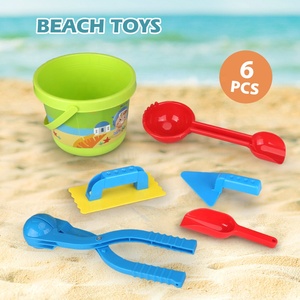 Ensemble de jouets de plage pour faire des boules de neige avec des moules à sable et à neige et un seau pour les enfants, jeu d'<span class=keywords><strong>extérieur</strong></span> été <span class=keywords><strong>hiver</strong></span>, <span class=keywords><strong>activité</strong></span> amusante toute saison - Product Image 3