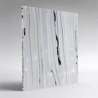 Feuille de plastique celluloid à rayures marbrées d'inspiration vintage - Idéale pour la fabrication de peignes haut de gamme, d'accessoires capillaires et de produits de soins personnels
