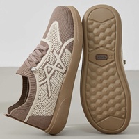 Chaussures d'été respirantes pour femmes, baskets décontractées style allemand, à enfiler, semelle extérieure en PVC, pour la vie quotidienne, en tissu coloré