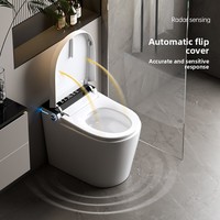 WC intelligent à économie d'espace de conception nouvelle, petit volume, WC automatiques modernes, siège électrique avec télécommande