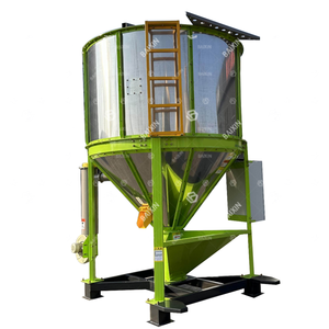 Machine de séchage de céréales sèches mobile en acier inoxydable, construction robuste, multi-combustibles, capacité 3-30T, petite taille, qualité export - Product Image 6