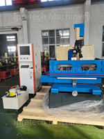 Machine de découpe à fil EDM CNC haute précision DK7750F pour le métal, à grande vitesse, pour la programmation informatique de cabinets, avec molybdène