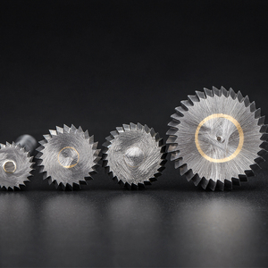 Huhao carbide burr Bộ Cắt đơn quay Burr <span class=keywords><strong>bit</strong></span> với 6mm(1/4 ") Shank 12-25mm <span class=keywords><strong>bit</strong></span> chết máy xay công cụ quay - Product Image 2