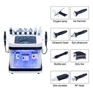 Appareil de nettoyage facial 8 en 1, aspirateur pour pores, hydrodermabrasion, élimination des points noirs, équipement de soin de la peau et de beauté - Product Image 5