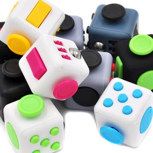 Decompression Dice Anti-irritability Anxiety Decompression Button Toy Cube to Vent Artifact <b>Boy</b> Toy Adult Decompression - Product Image 1