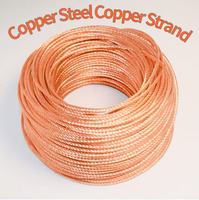 Cable de Tierra de Cobre Desnudo, Sólido y Flexible, de Alta Tensión, para Uso Industrial y Doméstico