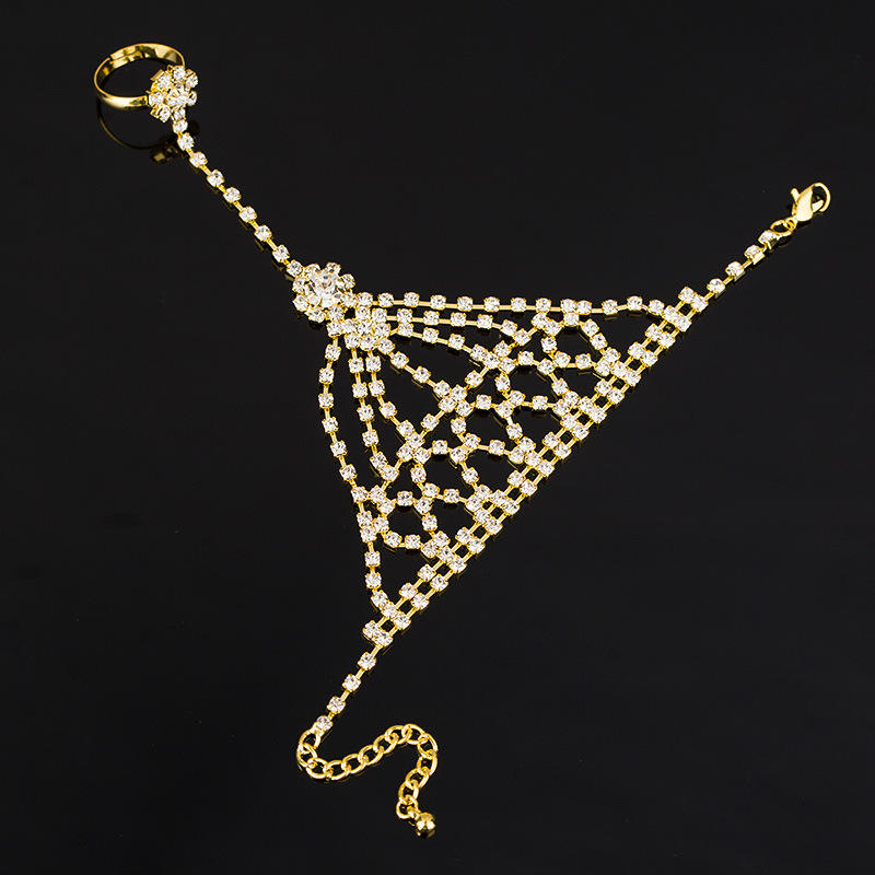 Silver water drop style